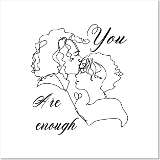 You are enough, Valentines day gift idea Posters and Art